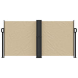 Tenda da Sole Laterale Retrattile Beige 120x600 cm