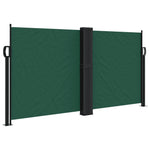 Tenda da Sole Laterale Retrattile Verde Scuro 120x600 cm