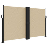 Tenda da Sole Laterale Retrattile Beige 140x600 cm