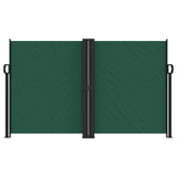 Tenda da Sole Laterale Retrattile Verde Scuro 140x600 cm