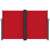 Tenda da Sole Laterale Retrattile Rossa 160x600 cm