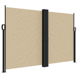 Tenda da Sole Laterale Retrattile Beige 160x600 cm