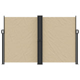 Tenda da Sole Laterale Retrattile Beige 160x600 cm