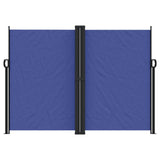 Tenda da Sole Laterale Retrattile Blu 180x600 cm