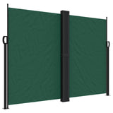 Tenda da Sole Laterale Retrattile Verde Scuro 180x600 cm