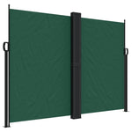 Tenda da Sole Laterale Retrattile Verde Scuro 180x600 cm