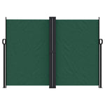 Tenda da Sole Laterale Retrattile Verde Scuro 180x600 cm