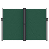 Tenda da Sole Laterale Retrattile Verde Scuro 180x600 cm