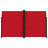 Tenda da Sole Laterale Retrattile Rossa 200x600 cm