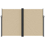 Tenda da Sole Laterale Retrattile Beige 220x600 cm