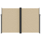 Tenda da Sole Laterale Retrattile Beige 220x600 cm