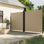 Tenda da Sole Laterale Retrattile Beige 220x600 cm