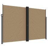 Tenda da Sole Laterale Retrattile Tortora 220x600 cm