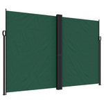 Tenda da Sole Laterale Retrattile Verde Scuro 220x600 cm