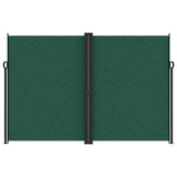 Tenda da Sole Laterale Retrattile Verde Scuro 220x600 cm