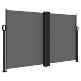 Tenda da Sole Laterale Retrattile Antracite 140x1000 cm