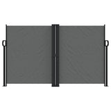 Tenda da Sole Laterale Retrattile Antracite 140x1000 cm
