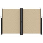 Tenda da Sole Laterale Retrattile Beige 160x1000 cm