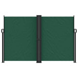 Tenda da Sole Laterale Retrattile Verde Scuro 160x1000 cm