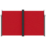 Tenda da Sole Laterale Retrattile Rossa 200x1000 cm