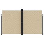 Tenda da Sole Laterale Retrattile Beige 200x1000 cm