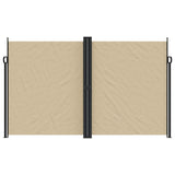 Tenda da Sole Laterale Retrattile Beige 200x1000 cm