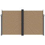 Tenda da Sole Laterale Retrattile Tortora 200x1000 cm