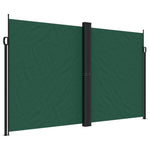 Tenda da Sole Laterale Retrattile Verde Scuro 200x1000 cm