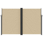 Tenda da Sole Laterale Retrattile Beige 220x1000 cm