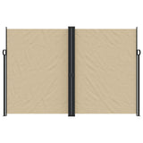 Tenda da Sole Laterale Retrattile Beige 220x1000 cm