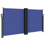 Tenda da Sole Laterale Retrattile Blu 120x1200 cm