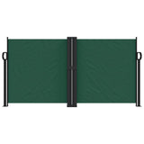 Tenda da Sole Laterale Retrattile Verde Scuro 120x1200 cm