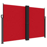 Tenda da Sole Laterale Retrattile Rossa 160x1200 cm