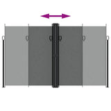 Tenda da Sole Laterale Retrattile Antracite 200x1200 cm