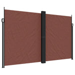 Tenda da Sole Laterale Retrattile Marrone 200x1200 cm