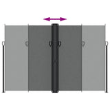 Tenda da Sole Laterale Retrattile Antracite 220x1200 cm