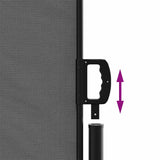 Tenda da Sole Laterale Retrattile Antracite 220x1200 cm