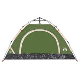 Tenda da Campeggio 2 Persone Verde a Rilascio Rapido