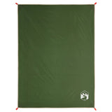 Tovaglia da Picnic con Picchetti Verde 205x155 cm