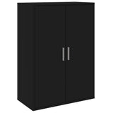 Credenza Nero 60x31x84 cm in Legno truciolato