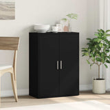 Credenza Nero 60x31x84 cm in Legno truciolato