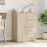 Credenza Rovere Sonoma 59x39x80 cm in Legno truciolato