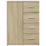 Credenza Rovere Sonoma 59x39x80 cm in Legno truciolato