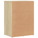 Credenza Rovere Sonoma 59x39x80 cm in Legno truciolato