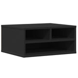 Supporto per Stampante Nero 49x40x22,5 cm Legno Multistrato