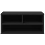 Supporto per Stampante Nero 49x40x22,5 cm Legno Multistrato
