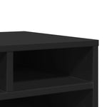 Supporto per Stampante Nero 49x40x22,5 cm Legno Multistrato
