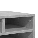 Supporto Stampante Grigio Cemento 49x40x22,5 Legno Multistrato