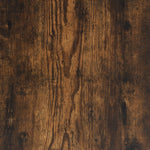 Supporto Stampante Rovere Fumo 49x40x22,5 cm Legno Multistrato