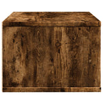 Supporto Stampante Rovere Fumo 40x32x22,5 cm Legno truciolato